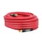Workforce Air Hose, 3/8in x 50ft, 1/4in Fittings, Red, Rubber HRE3850RD2 - alternate 3